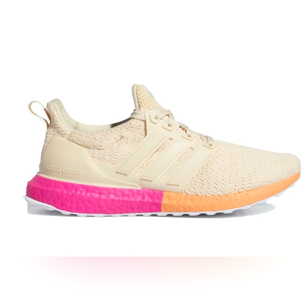 ADIDAS FX7235 Ultraboost DNA Linen Beige Running Shoes Athletic Sneakers sz 9.5